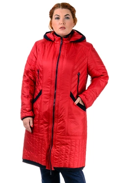Демисезонный удлинённая куртка "Татьяна" с утеплителем холофайбер